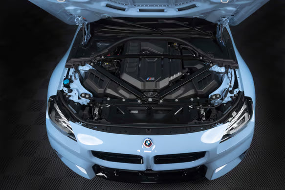 Dinan Matte Carbon Fiber Engine Cover - 2021-2026 BMW M2/M3/M4 Part #  D590-0005-B