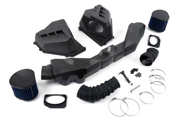 Dinan Matte Carbon Fiber Cold Air Intake - 2021-2026 BMW M2/M3/M4 Part #  D760-0063-B