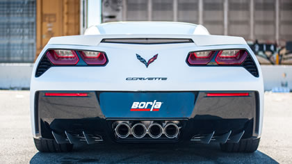 Borla 2015-2019 Chevrolet Corvette Z06 Axle-Back Exhaust System ATAK Part # 11903