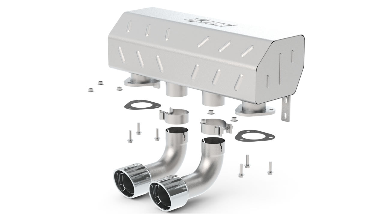 Borla 2005-2006 Ford GT Cat-Back Exhaust System S-Type Part # 140310