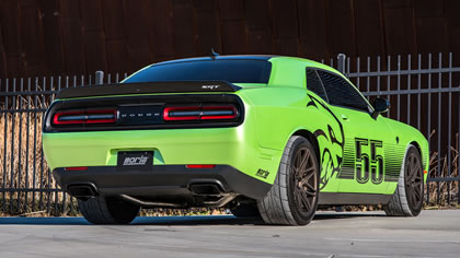 Borla 2015-2023 Dodge Challenger SRT Hellcat Cat-Back Exhaust System ATAK Part # 140648
