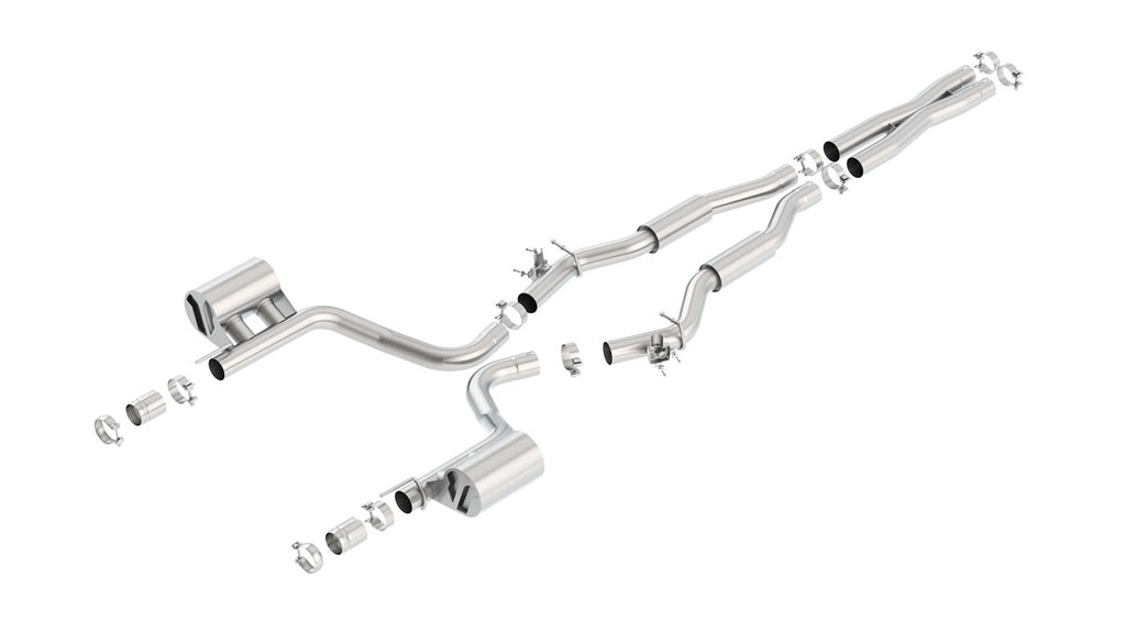Borla 2015-2023 Dodge Challenger SRT Hellcat Cat-Back Exhaust System S-Type Part # 140647