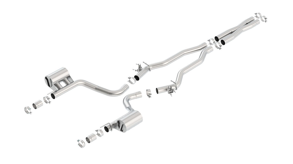 Borla 2015-2023 Dodge Challenger SRT Hellcat Cat-Back Exhaust System ATAK Part # 140648