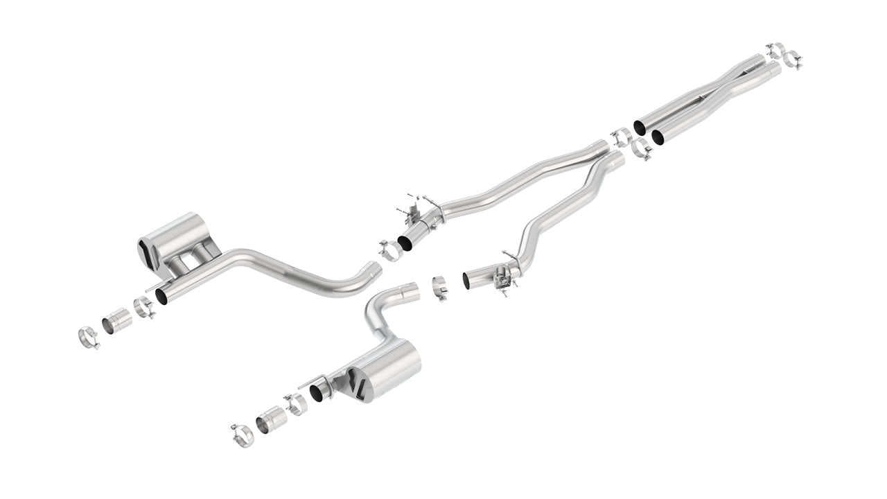 Borla 2015-2023 Dodge Charger SRT Hellcat Cat-Back Exhaust System ATAK Part # 140667