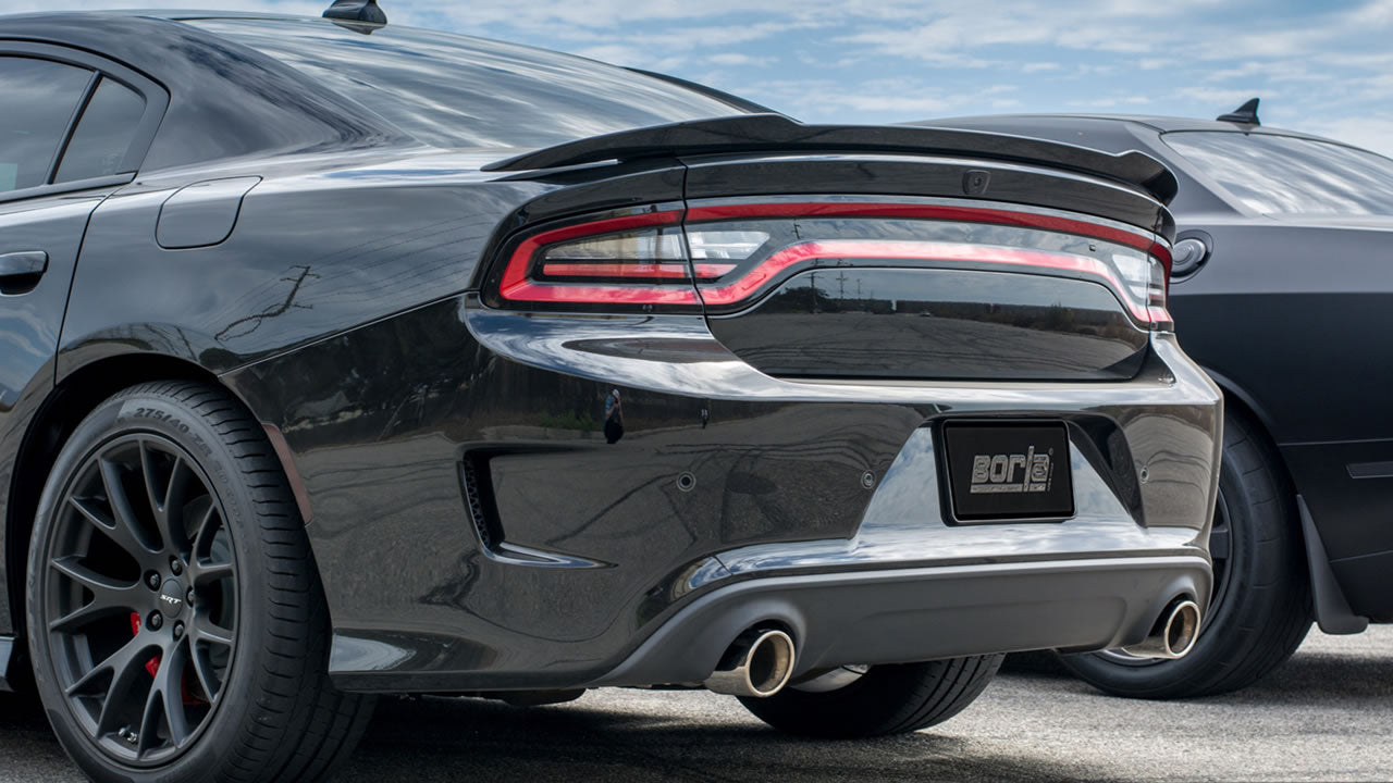 Borla 2015-2023 Dodge Charger SRT Hellcat Cat-Back Exhaust System ATAK Part # 140669