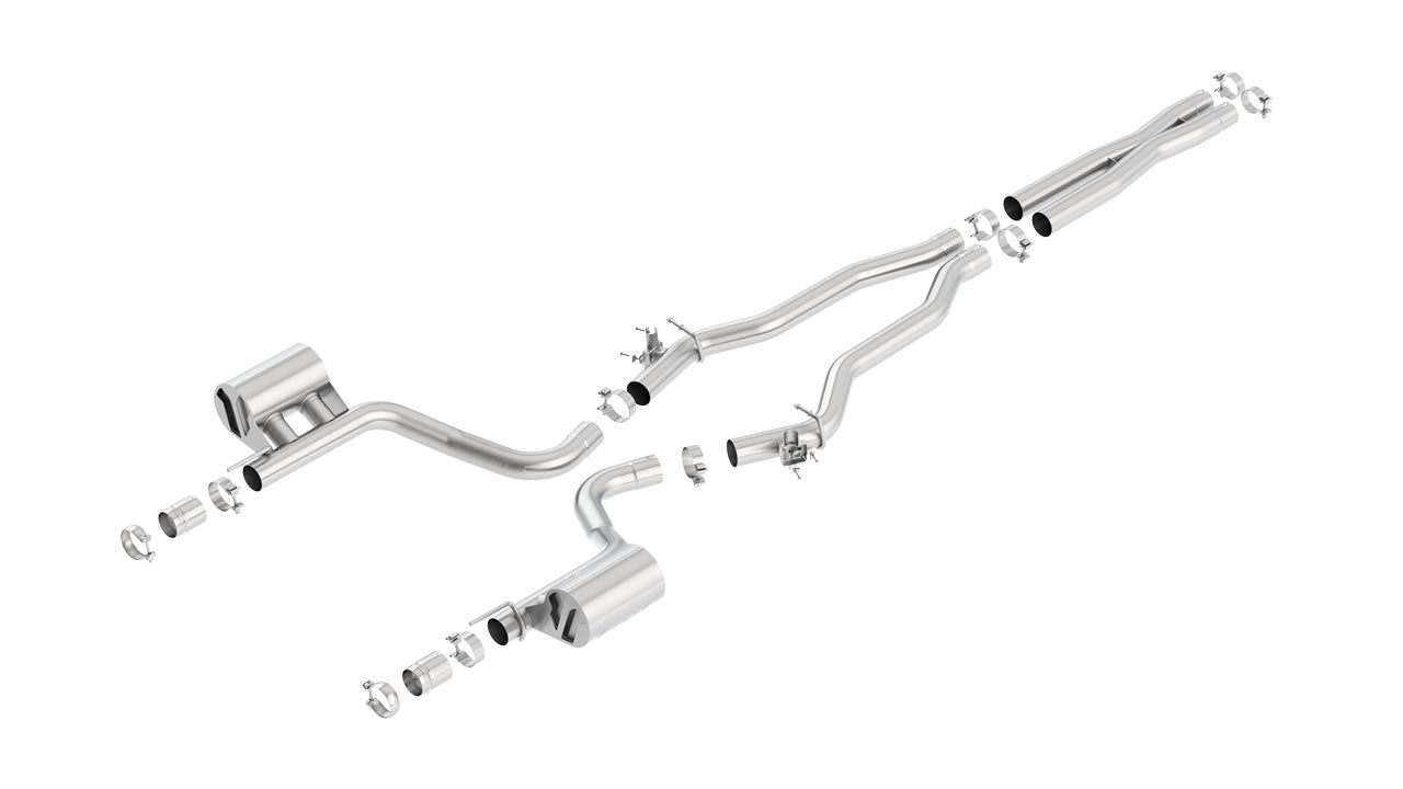 Borla 2015-2023 Dodge Charger SRT Hellcat Cat-Back Exhaust System ATAK Part # 140669