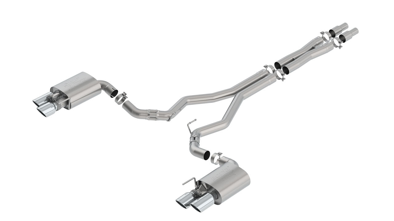 Borla 2018-2023 Ford Mustang GT Cat-Back Exhaust System ATAK Part # 140743