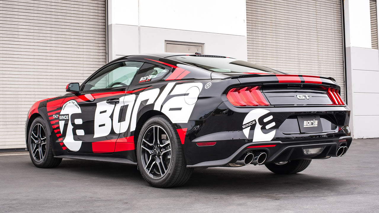 Borla 2018-2023 Ford Mustang GT Cat-Back Exhaust System ATAK Part # 140743