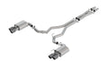 Borla 2018-2023 Ford Mustang GT Cat-Back Exhaust System ATAK Carbon Fiber Tips Part # 140743CFBA