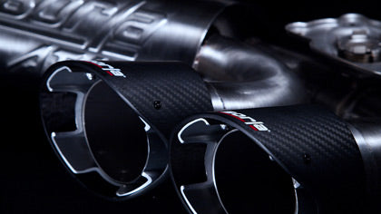 Borla 2020-2025 Chevrolet Corvette Stingray Cat-Back Exhaust System S-Type Carbon Fiber Tips  Part # 140840CF