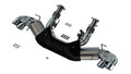 Borla 2020-2025 Chevrolet Corvette Stingray Cat-Back Exhaust System Part # 140841