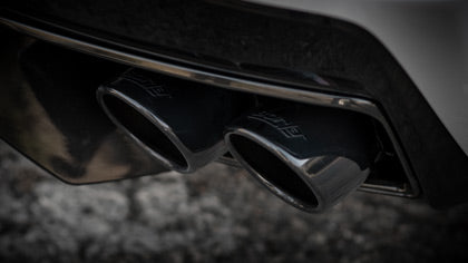 Borla 2020-2025 Chevrolet Corvette Stingray Cat-Back Exhaust System Black Chrome Tips Part # 140841BC