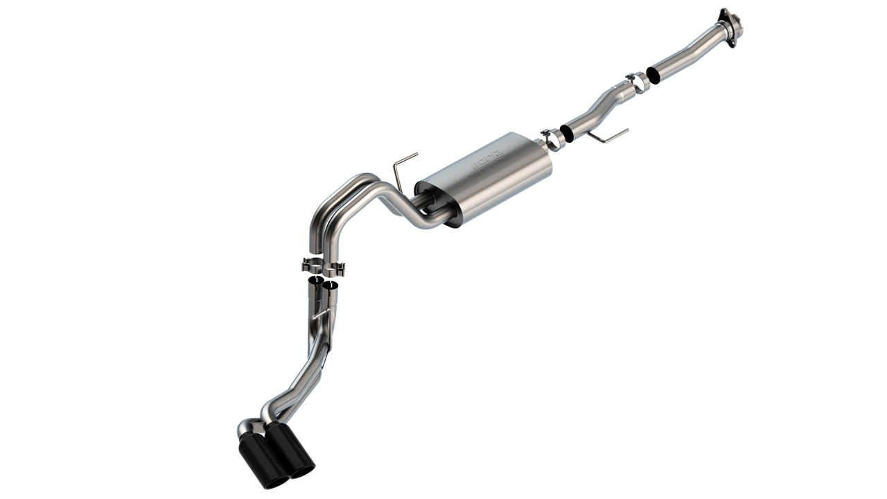 Borla 2021-2025 Ford F-150 Cat-Back Exhaust System S-Type Part # 140876BC
