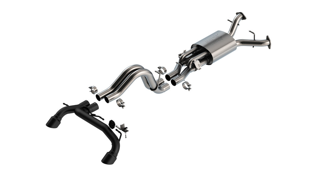 Borla 2022-2025 Ford Bronco Raptor Cat-Back Exhaust System ATAK Part # 140934CB