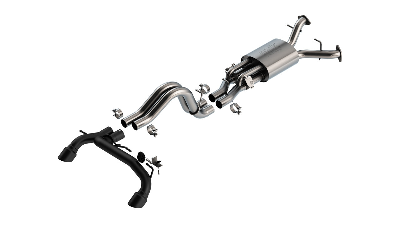 Borla 2022-2025 Ford Bronco Raptor Cat-Back Exhaust System ATAK Part # 140934CB