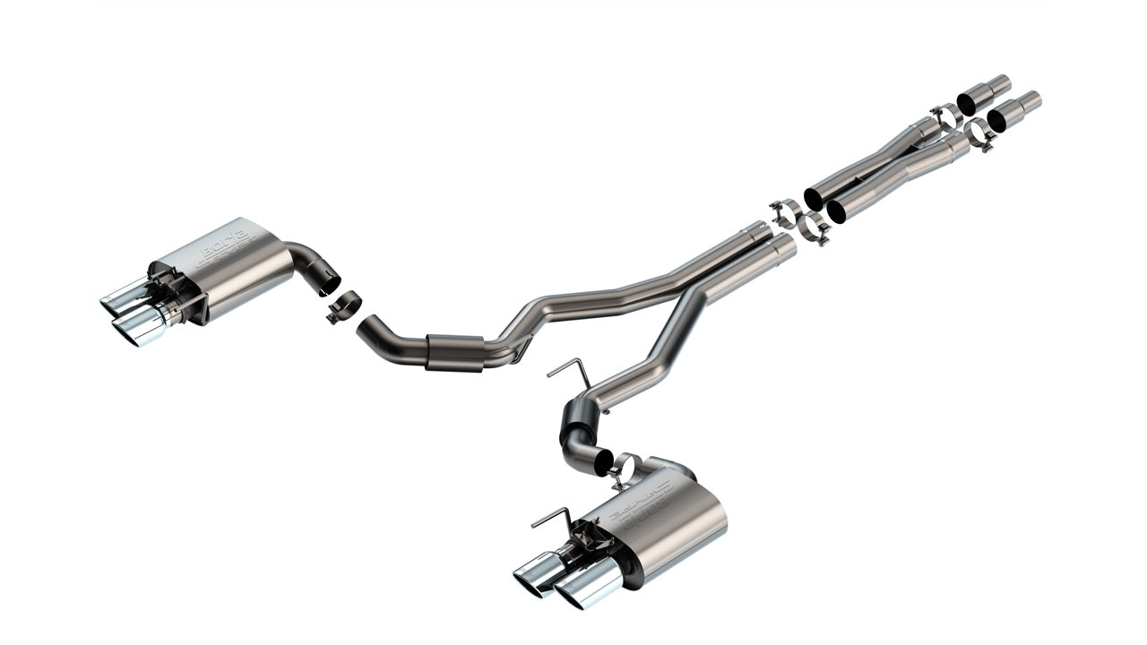 Borla 2024-2025 Ford Mustang GT Cat-Back Exhaust System S-Type Part # 140962