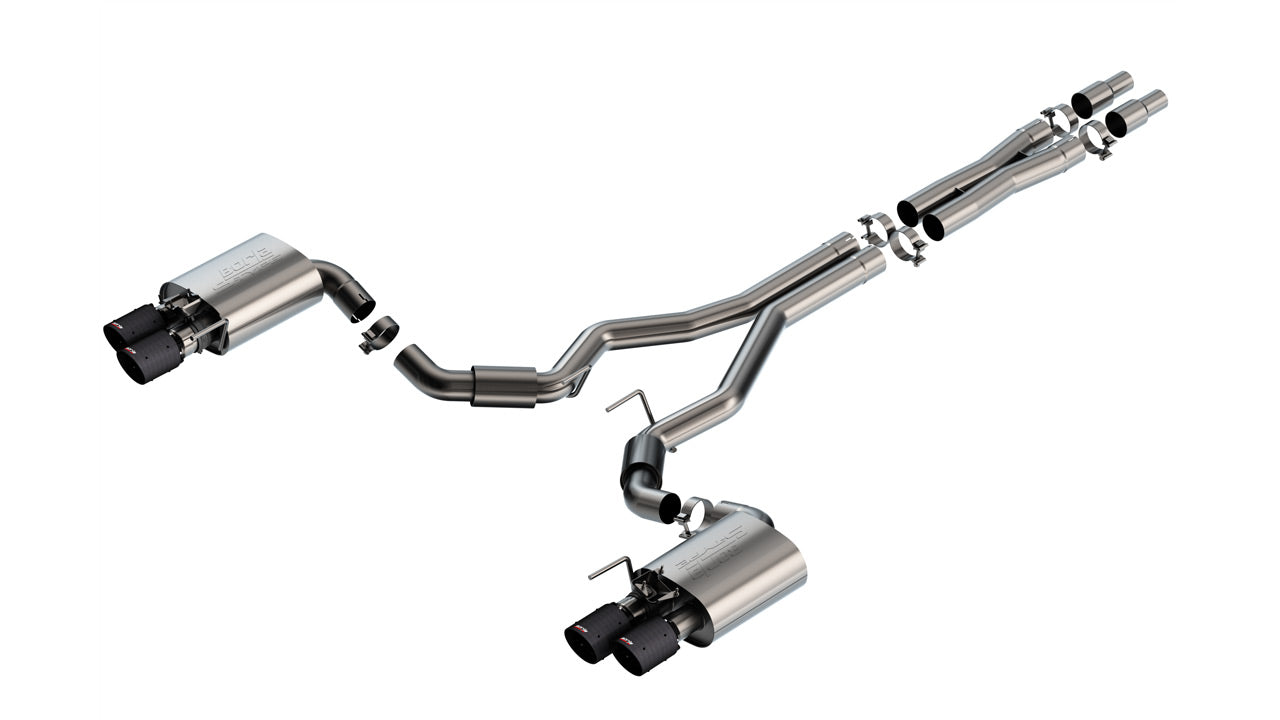 Borla 2024-2025 Ford Mustang GT Cat-Back Exhaust System S-Type Part # 140962CFBA