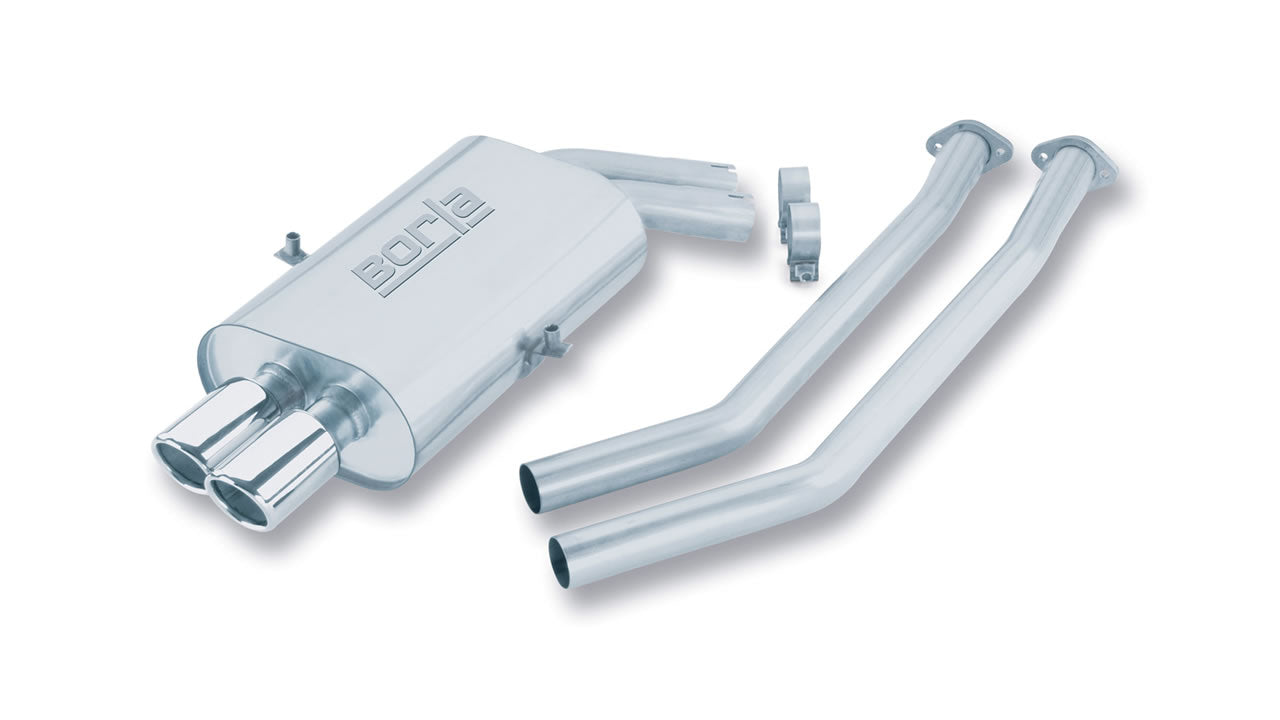 Borla 1992-1999 BMW 325i Cat-Back Exhaust System Touring Part # 14553