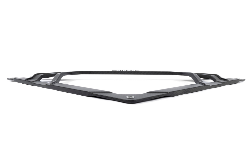 Dinan Matte Carbon Fiber Strut Tower Brace - 2021-2026 BMW M2/M3/M4 Part #  D180-0015-B