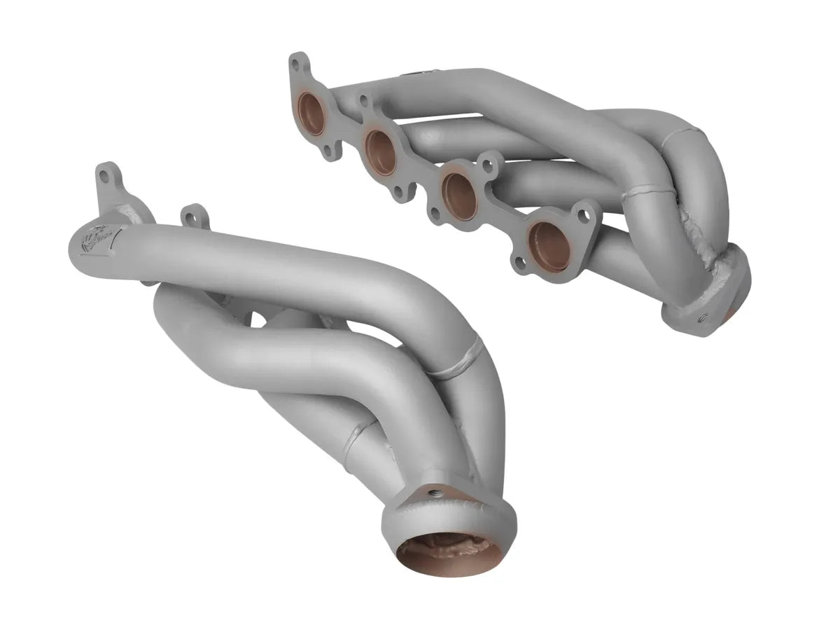 Twisted Steel 304 Stainless Steel Short Tube Header w/ Titanium Ceramic Coating Ford F-150 15-25 V8-5.0L Part Number 48-33025-1T