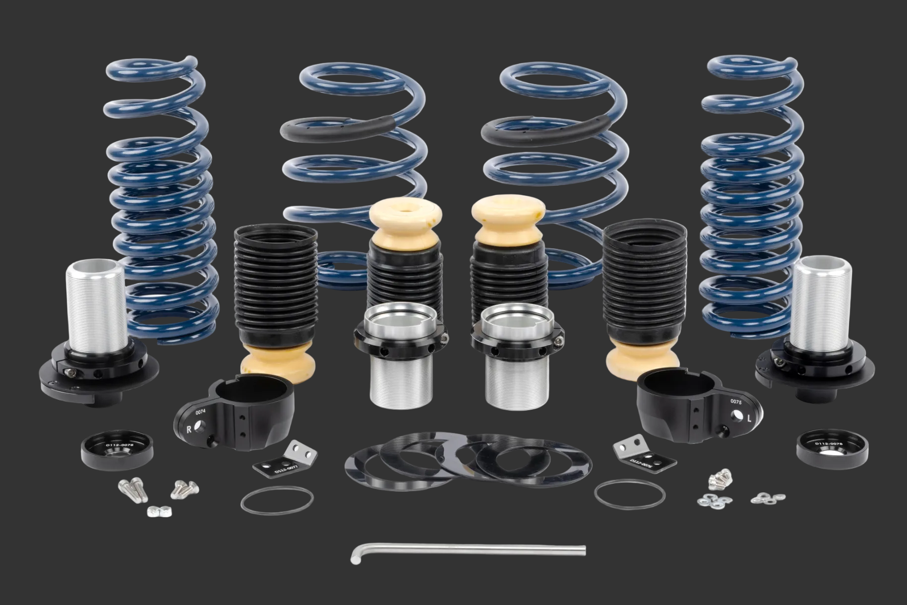 Dinan High Performance Adjustable Coil-Over Suspension - 2021-2026 BMW M3/M4 Part #  D190-8210