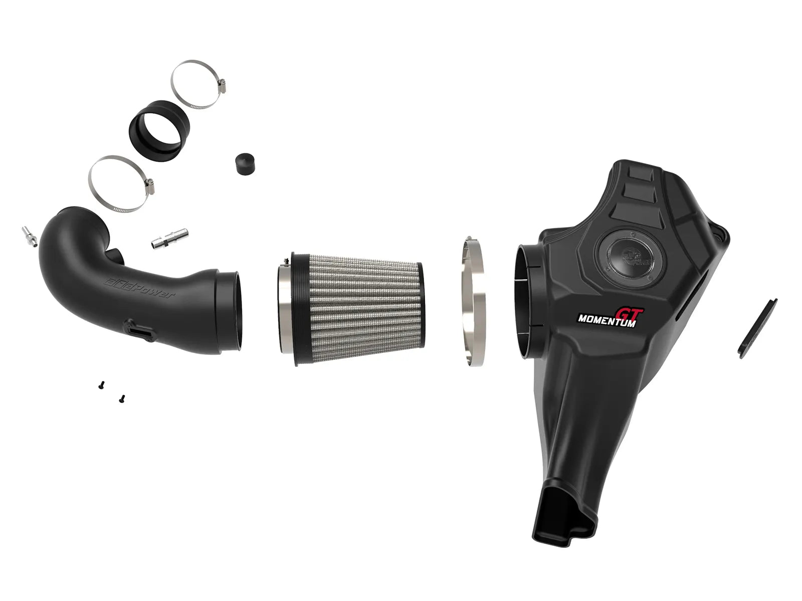 Momentum GT Cold Air Intake System w/Pro DRY S Filter 50-70033D Ford Mustang GT 18-23 V8-5.0L