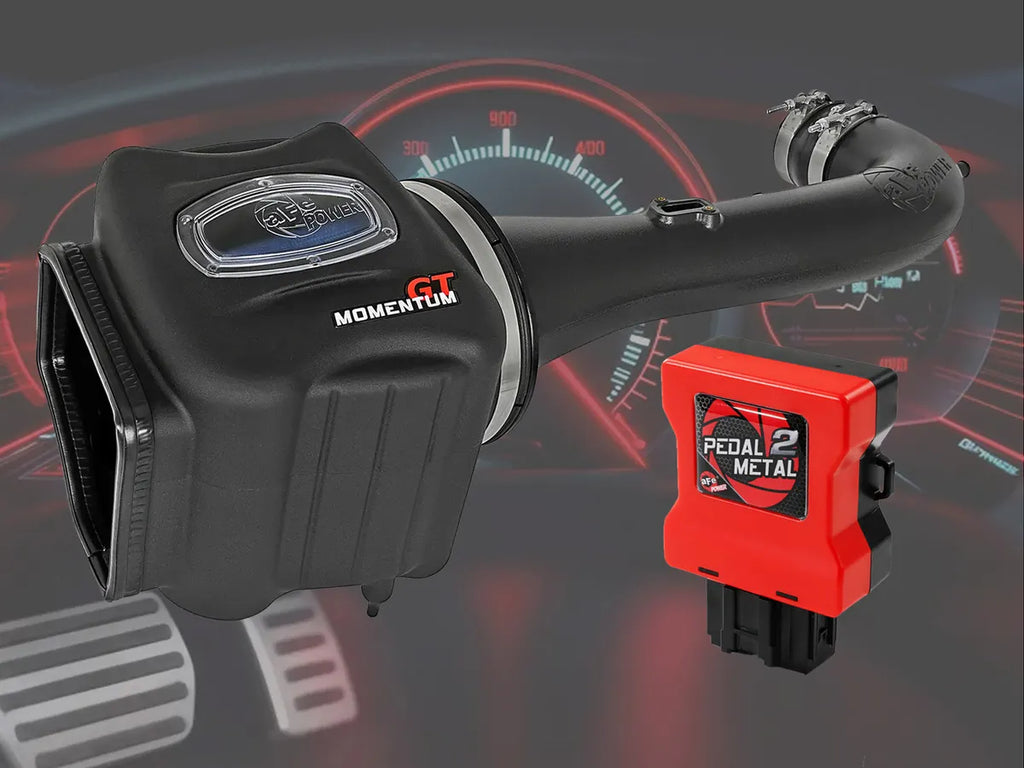 aFe Power Power Pack Stage 3 - Momentum Intake + P2M Throttle Enhancer 15-20 V8-5.3L/6.2L GM Trucks/SUV's 54-74110-BP