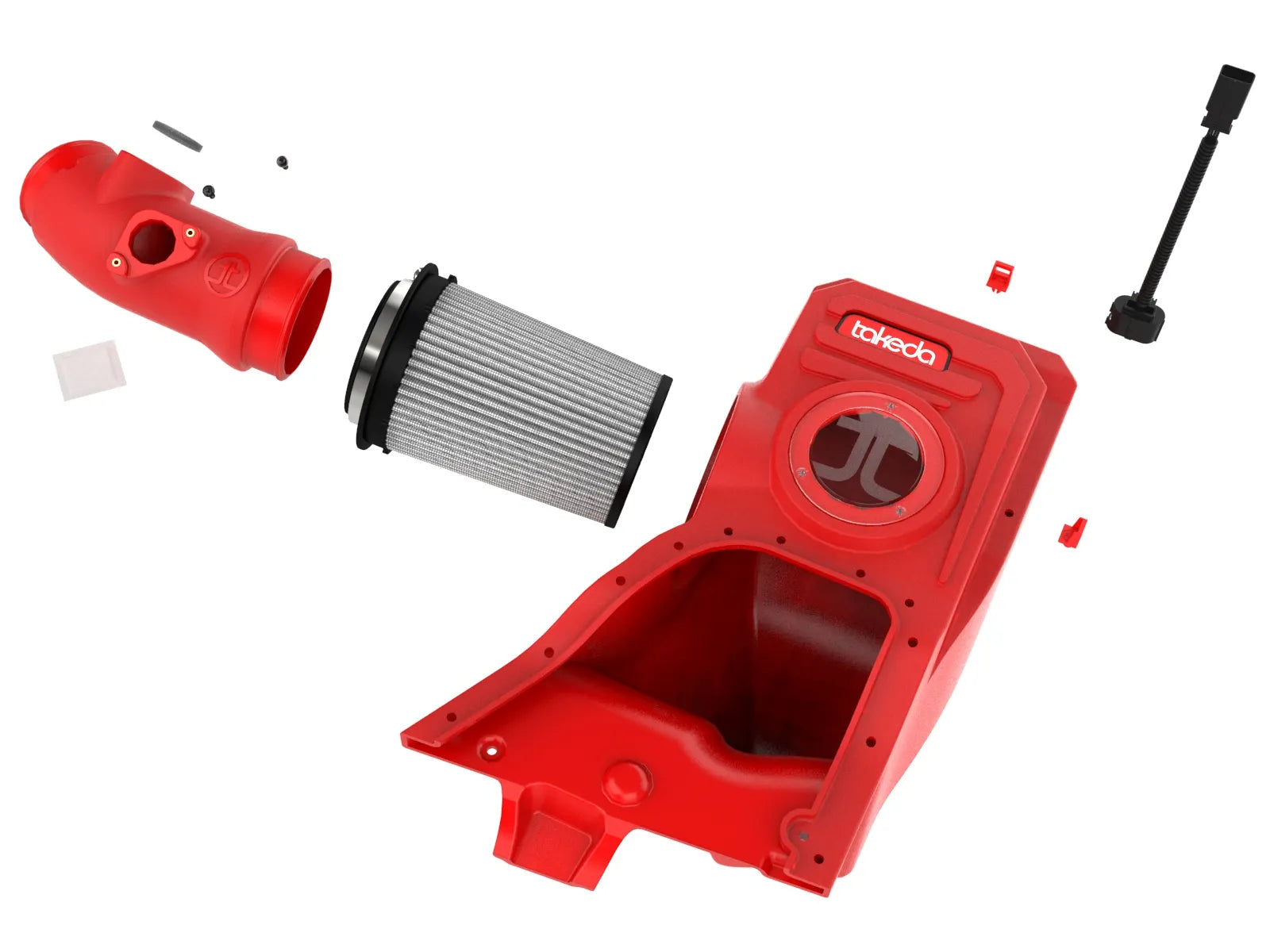 Takeda Honda Civic Type R 23-25/ Acura Integra Type S 24-25 L4-2.0L (t) Momentum Red Edition Cold Air Intake System w/ Pro DRY S Filter # 56-70062DR