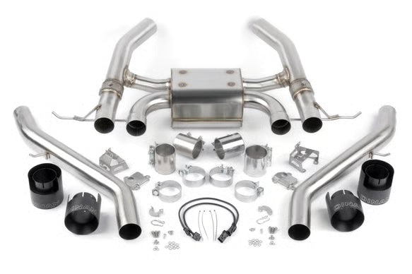 Dinan Valved Axle-Back Exhaust - 2021-2026 BMW M3/M4 Part #  D660-0093-BLK