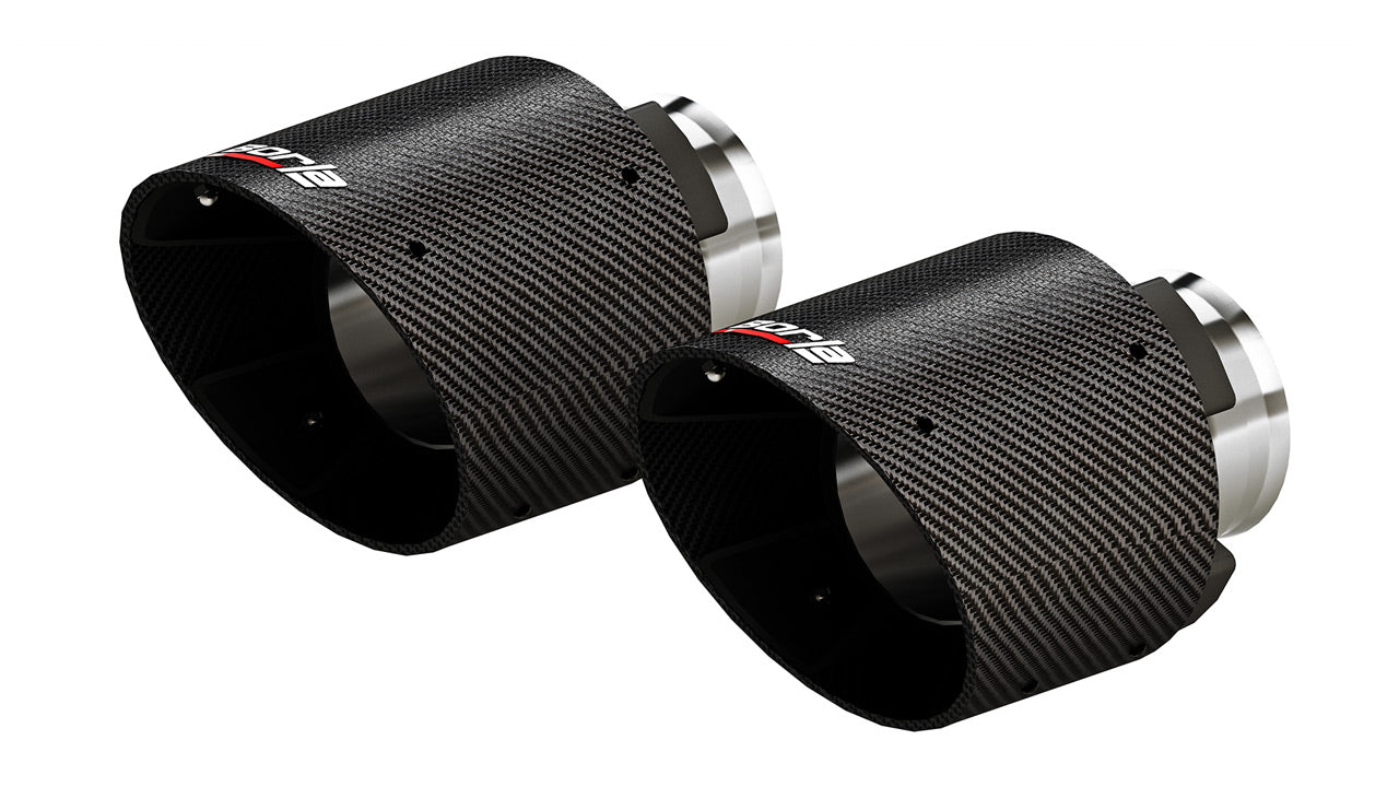 Borla 2015-2023 Dodge Charger/ 2015-2023 Chrysler 300C Tip Kit Carbon Fiber Part # 60729CFBA
