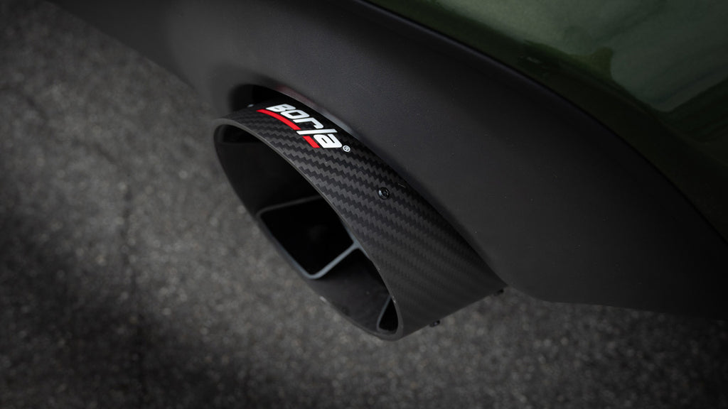 Borla 2015-2023 Dodge Charger/ 2015-2023 Chrysler 300C Tip Kit Carbon Fiber Part # 60729CFBA