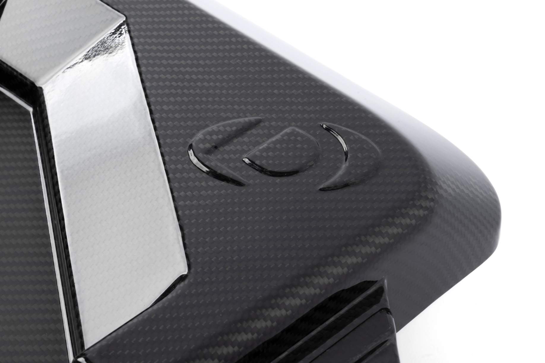 Dinan Gloss Carbon Fiber Engine Cover - 2021-2026 BMW M2/M3/M4 Part #  D590-0005