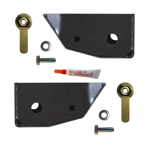 SKYJACKER 2021-24 Ford Bronco Rear Lower Shock Skid Plates Kit FB21RSS
