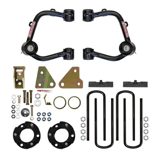 SKYJACKER 2019-2020 Ford Ranger 4WD 3.5 in. Control Arm and Strut Spacer Lift Kit with Rear Blocks And U-bolts FR19350PA