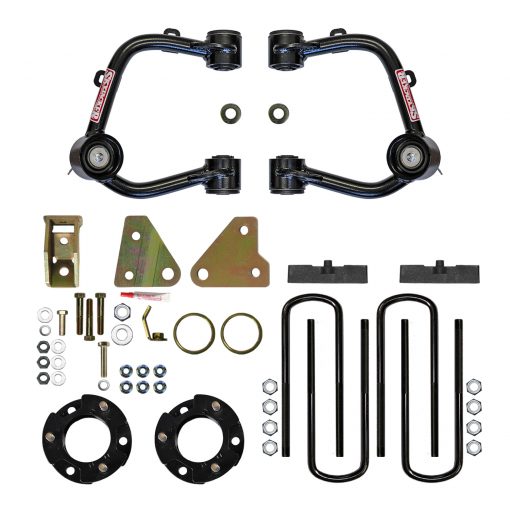 SKYJACKER 2020-2022 Ford Ranger 4WD 3.5 in. Control Arm and Strut Spacer Lift Kit with Rear Blocks And U-bolts FR20350P