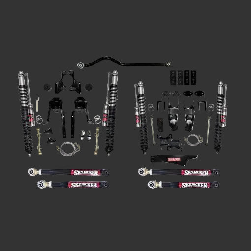 SKYJACKER 2007-18 Jeep Wrangler JK 3.5-4.5 in. Short Arm ADX Series Coil-Over Kit