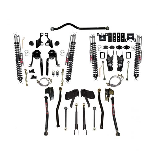 SKYJACKER 2007-18 Jeep Wrangler JK 3.5-4.5 in. Long Arm ADX Series Coil-Over Kit JK44LLSK-SX