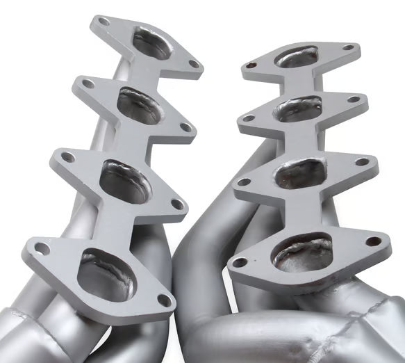Flowtech Shorty Headers 2005-2010 Mustang 4.6L - Natural Finish  12134FLT