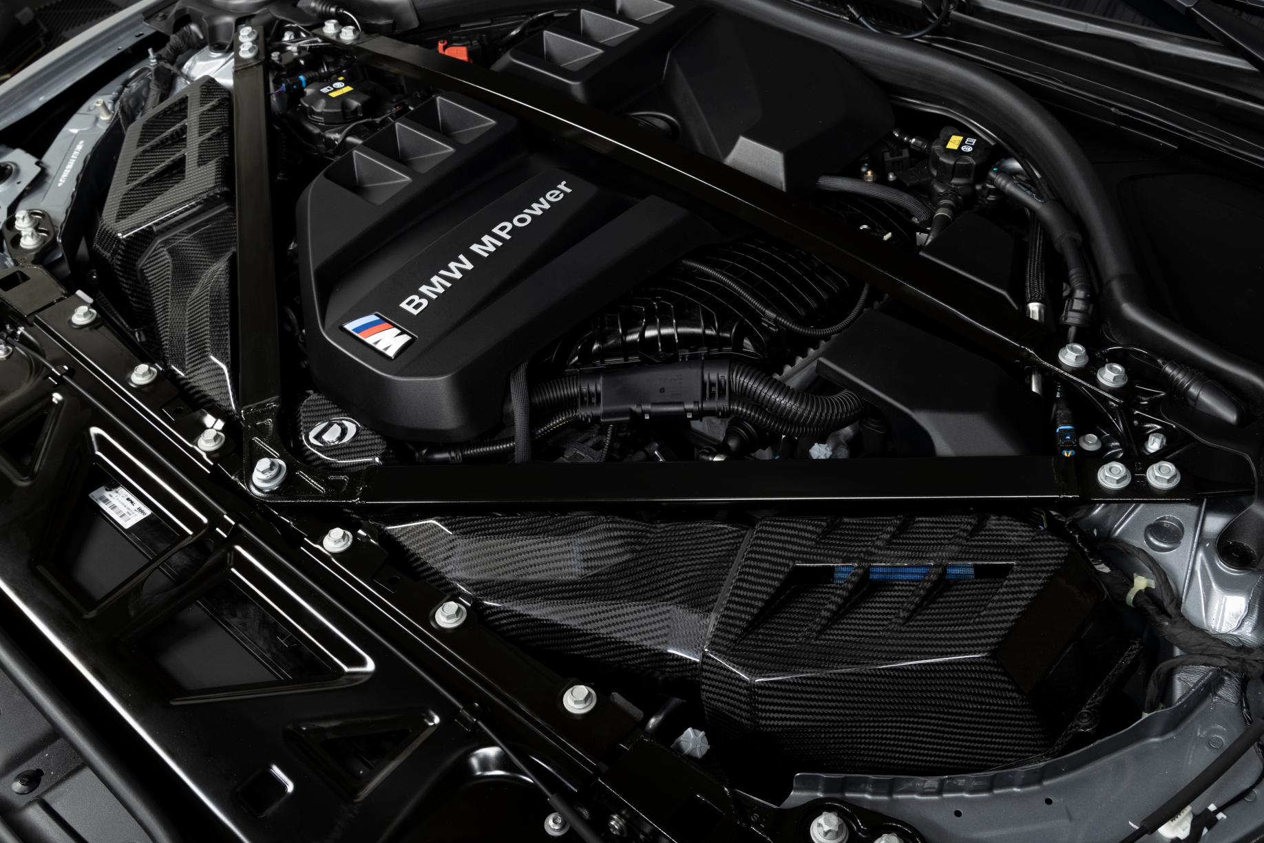 Dinan Gloss Carbon Fiber Cold Air Intake - 2021-2026 BMW M2/M3/M4 Part #  D760-0063