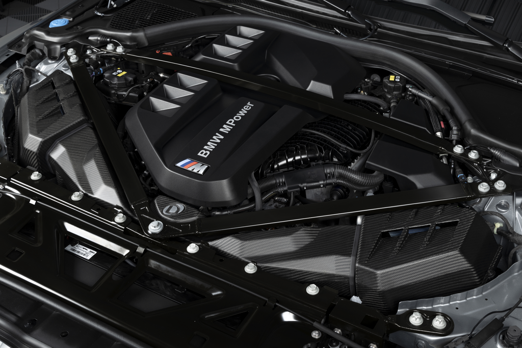 Dinan Matte Carbon Fiber Cold Air Intake - 2021-2026 BMW M2/M3/M4 Part #  D760-0063-B