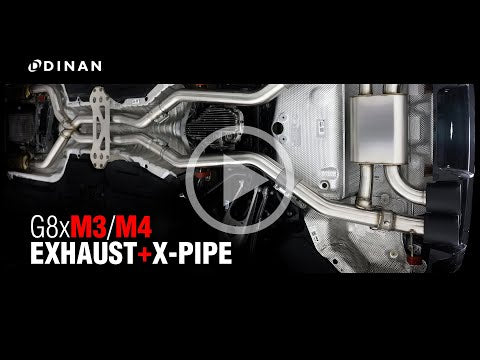 Dinan High Flow Middle Exhaust - 2021-2026 BMW M3/M4 Part #  D660-0094